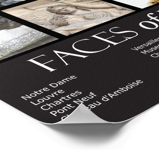 Frankrijk Poster (Hoek)