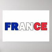 Frankrijk Poster (Voorkant)