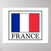 Frankrijk Poster (Voorkant)