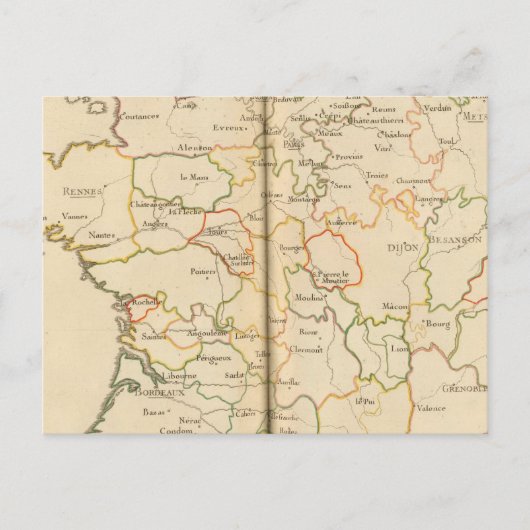 Frankrijk President Briefkaart (Voorkant)