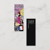 Frankrijk-profielkaart Mini Visitekaartje (Voorkant / Achterkant)