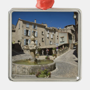 Frankrijk, Provence, Valensole. Toeristen explorer Metalen Ornament
