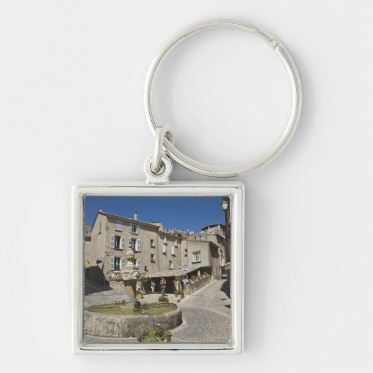 Frankrijk, Provence, Valensole. Toeristen explorer Sleutelhanger (Voorkant)