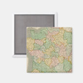 Frankrijk, provincies 2 magneet (Voorkant / Achterkant)