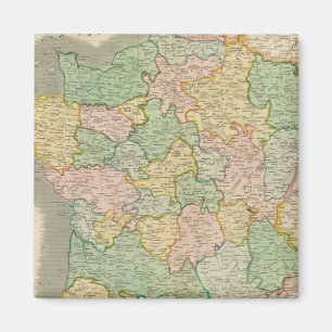 Frankrijk, provincies 2 magneet