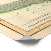 Frankrijk, provincies 2 poster (Hoek)