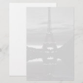 Frankrijk reflectie over de Eiffeltoren in Parijs Briefpapier (Voorkant / Achterkant)