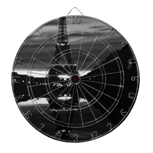  Frankrijk reflectie over de Eiffeltoren in Parijs Dartbord