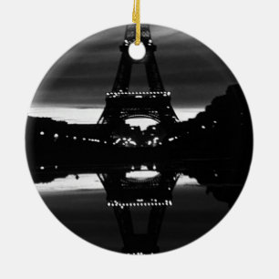 Frankrijk reflectie over de Eiffeltoren in Parijs Keramisch Ornament