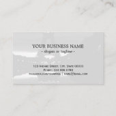 Frankrijk reflectie over de Eiffeltoren in Parijs Visitekaartje (Achterkant)