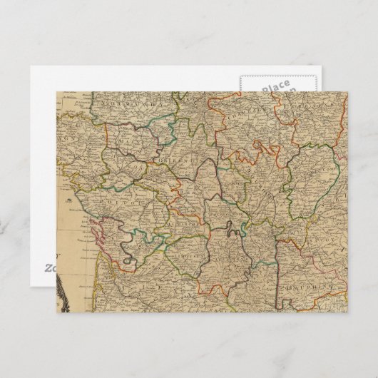 Frankrijk, regeringen briefkaart (Voorkant / Achterkant)