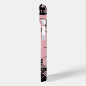 frankrijk reischic roze  parijs eiffeltoren Case-Mate iPhone case (Achterkant / Links)