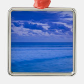 Frankrijk, Réunion Island, Saint-Pierre, waterfron Metalen Ornament (Voorkant)