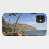 Frankrijk, Reunion Island, St-Denis, uitzicht op L Case-Mate iPhone Case (Achterkant (horizontaal))