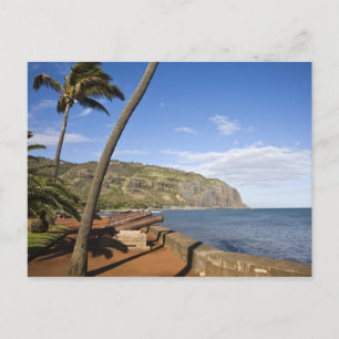 Frankrijk, Réunion Island, St-Denis, uitzicht van  Briefkaart