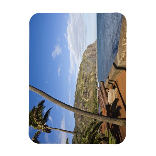 Frankrijk, Réunion Island, St-Denis, uitzicht van Magneet (Verticaal)