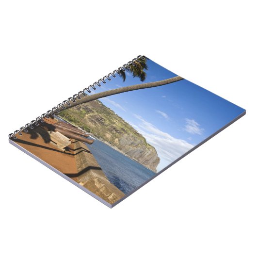 Frankrijk, Réunion Island, St-Denis, uitzicht van  Notitieboek (Linkerzijde)