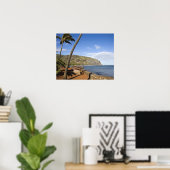 Frankrijk, Réunion Island, St-Denis, uitzicht van Poster (Thuiskantoor)