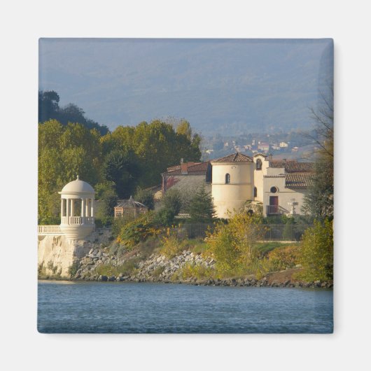 Frankrijk, Rhône rivier, stad bij Vienne 2 Magneet (Voorkant)