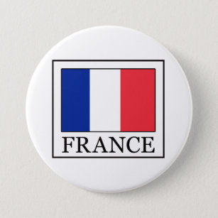 Frankrijk Ronde Button 7,6 Cm