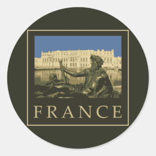Frankrijk Ronde Sticker