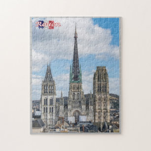 Frankrijk - Rouen - Cattedrale di Notre-Dame - Legpuzzel