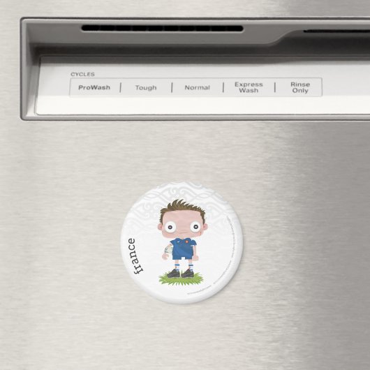 Frankrijk Rugby Koelkast Magnet (Insitu (Vaatwasser))