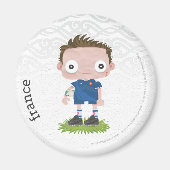 Frankrijk Rugby Koelkast Magnet (Voorkant)