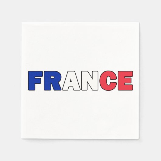 Frankrijk Servetten (Voorkant)