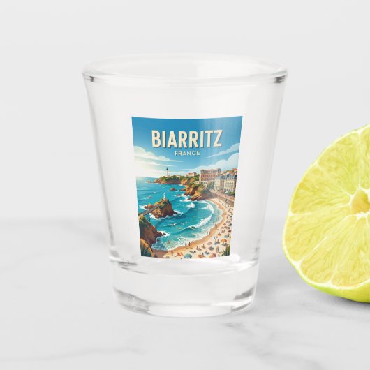Frankrijk Shot Glas (Voorkant)