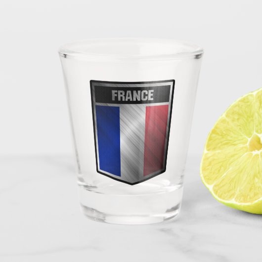 Frankrijk Shot Glas (Voorkant)
