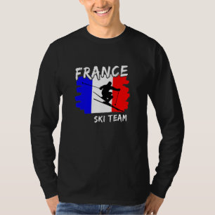 Frankrijk Ski T-shirt