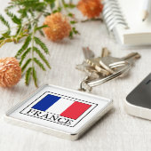 Frankrijk Sleutelhanger (Zijkant)