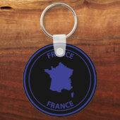 Frankrijk Sleutelhanger (Voorkant)