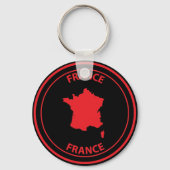 Frankrijk Sleutelhanger (Achterkant)