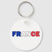 Frankrijk Sleutelhanger (Voorkant)