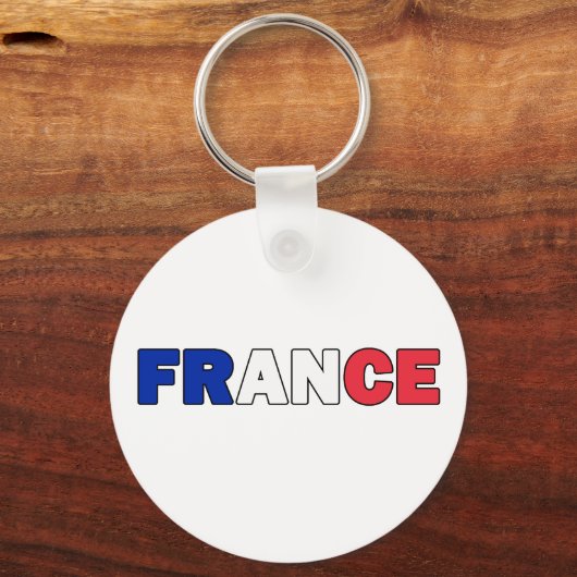 Frankrijk Sleutelhanger (Voorkant)