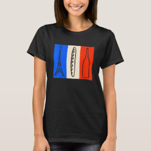 Frankrijk souvenir cadeau voor mannen t-shirt