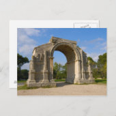 Frankrijk, St. Remy de Provence, Triumphal Arch Briefkaart (Voorkant / Achterkant)