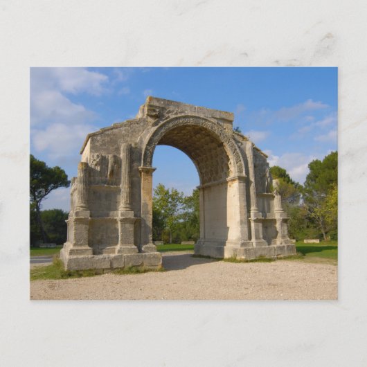 Frankrijk, St. Remy de Provence, Triumphal Arch Briefkaart (Voorkant)