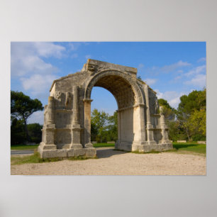 Frankrijk, St. Remy de Provence, Triumphal Arch Poster