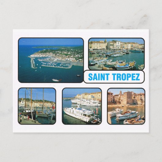  Frankrijk St Tropez Briefkaart (Voorkant)