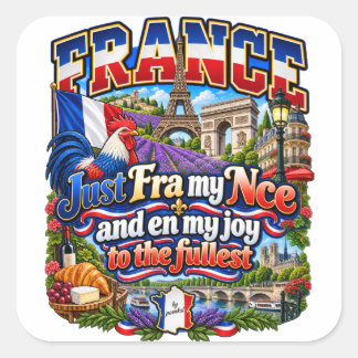 Frankrijk sticker