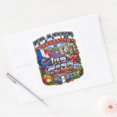 Frankrijk sticker (Envelop)