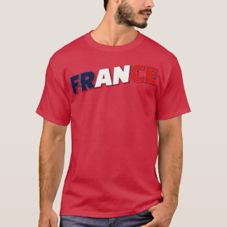 Frankrijk  stijl retro souvenir 2 t-shirt