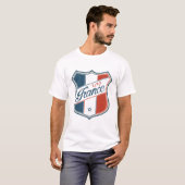 Frankrijk  stijl Uniek T-shirt – Paris Travel (Voorkant volledig)