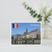 Frankrijk - Straatsburg Starsburgo - Briefkaart (Staand voorkant)