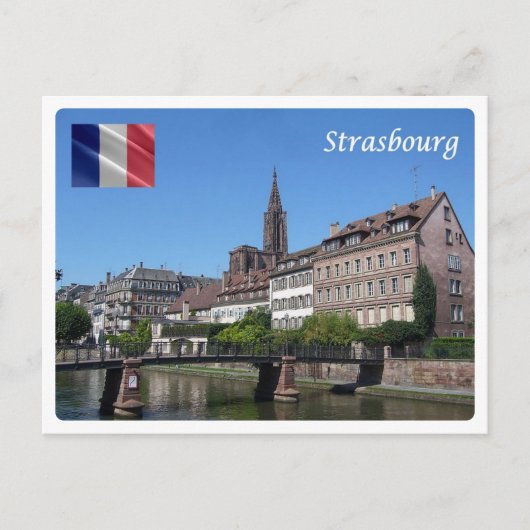 Frankrijk - Straatsburg Starsburgo - Briefkaart (Voorkant)