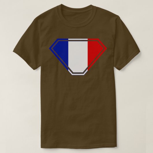 Frankrijk SuperEmpowered T-shirt (Design voorkant)