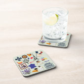 Frankrijk Symbolen Bier Onderzetter (Rechterzijde)